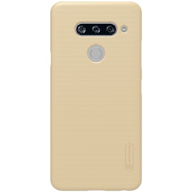Nillkin - LG V40 ThinQ Hülle - Plastik Case - Super Frosted Shield Series - gold