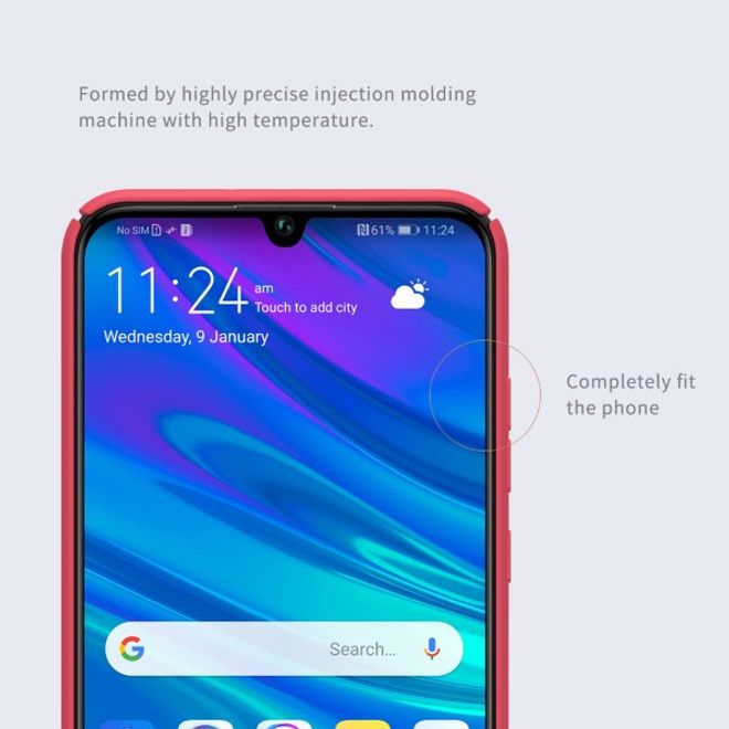 Nillkin - Huawei P Smart (2019) Hülle - Plastik Case - Super Frosted Shield Series - weiss