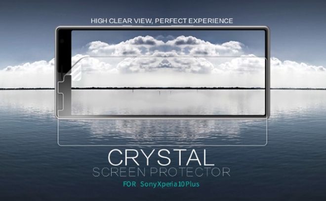 Nillkin - Sony Xperia 10 Plus Schutzfolie - Super Clear Whole Set Series