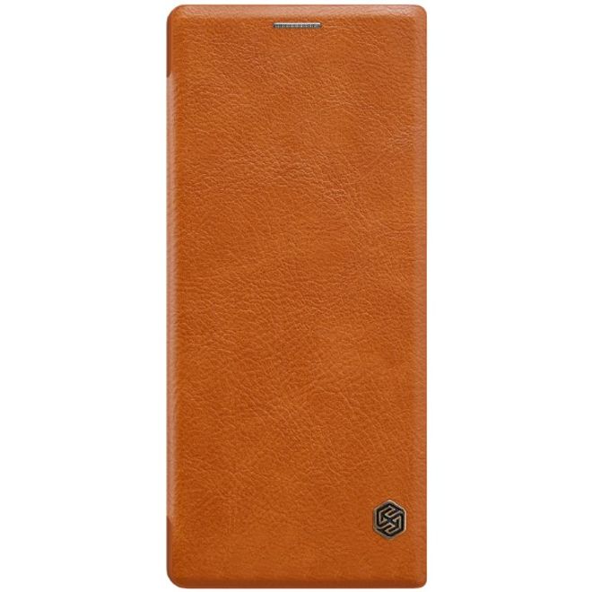 Nillkin - Sony Xperia 10 Plus Hülle - Leder Book Case - Qin Series - braun