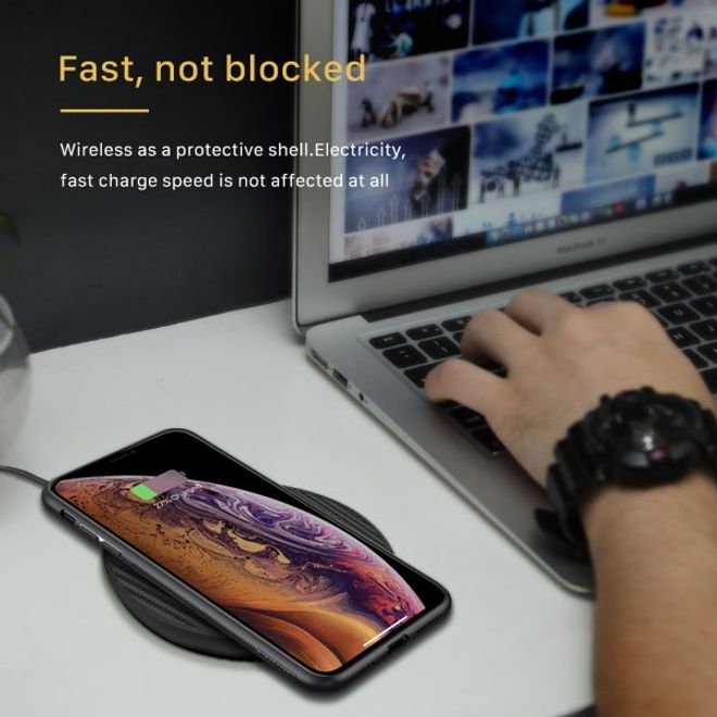 Nillkin - iPhone XS Max Hülle - Case aus Plastik - Twinkle Series - silber