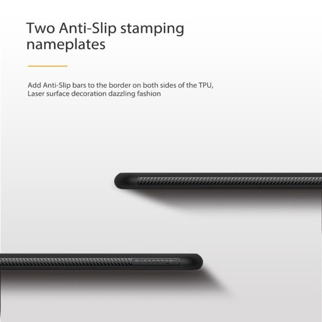 Nillkin - iPhone XS Max Hülle - Case aus Plastik - Twinkle Series - silber