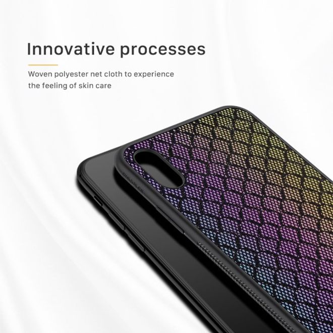 Nillkin - iPhone XS Max Hülle - Case aus Plastik - Twinkle Series - silber