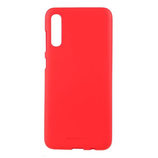 Goospery - Samsung Galaxy A70 Hülle - TPU Softcase - SF Jelly Series - rot