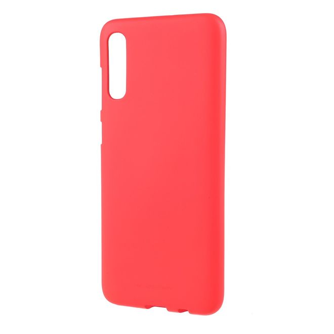 Goospery - Samsung Galaxy A70 Hülle - TPU Softcase - SF Jelly Series - rot