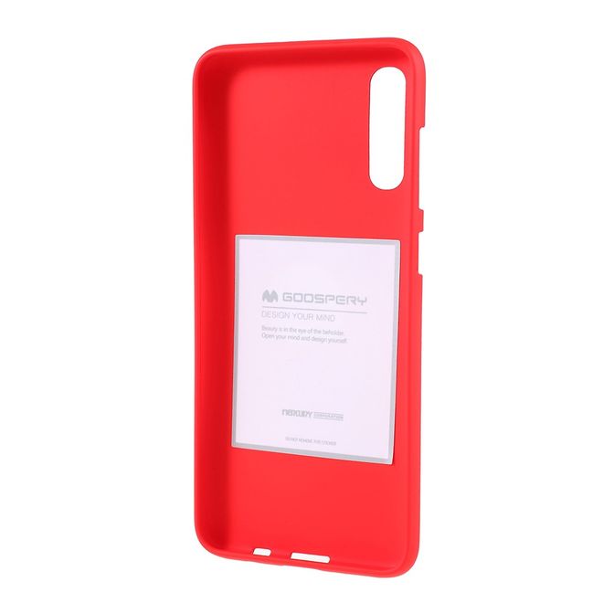 Goospery - Samsung Galaxy A70 Hülle - TPU Softcase - SF Jelly Series - rot