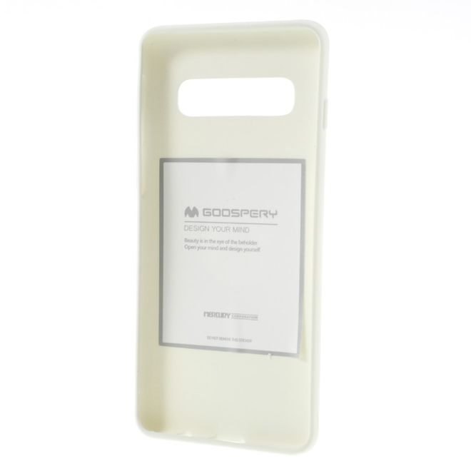 Goospery - Huawei P30 Lite / P30 Lite New Edition Hülle - TPU Softcase - SF Jelly Series - weiss