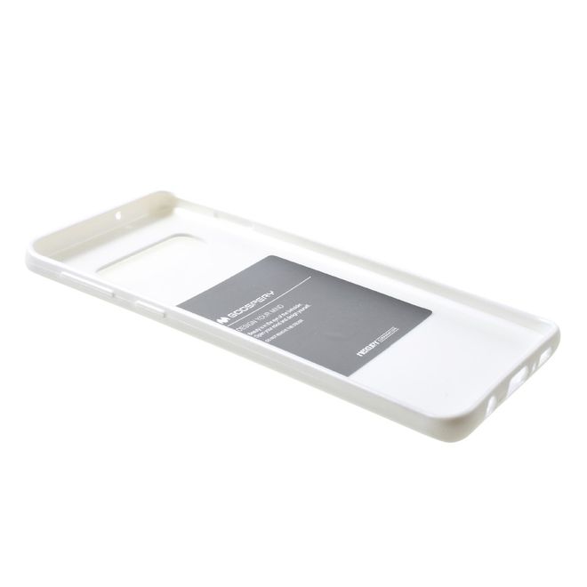 Goospery - Samsung Galaxy A50 Hülle - TPU Softcase - iJelly Metal Series - silber