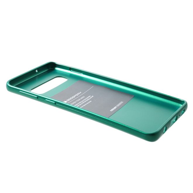 Goospery - Samsung Galaxy A70 Hülle - TPU Softcase - iJelly Metal Series - grün