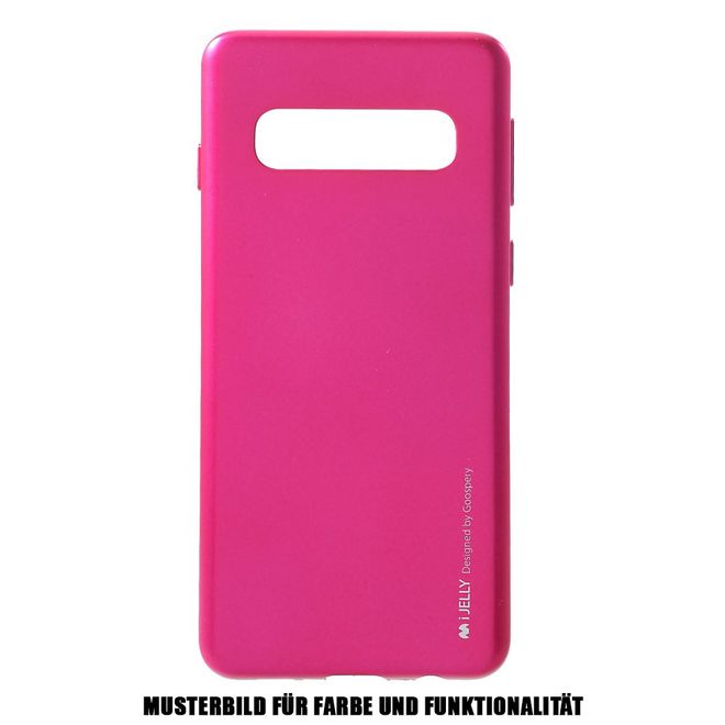 Goospery - Huawei P30 Lite / P30 Lite New Edition Hülle - TPU Softcase - iJelly Metal Series - pink