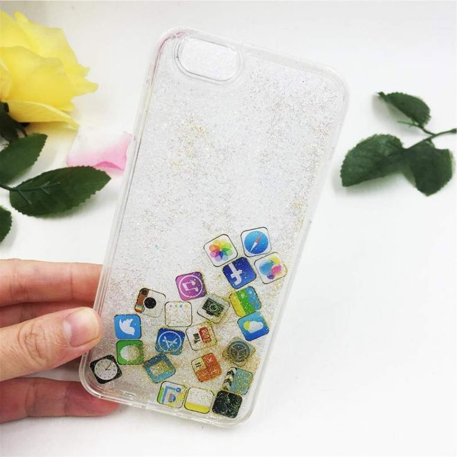 Quicksand Icon Hülle - iPhone XS Max Hülle - gold