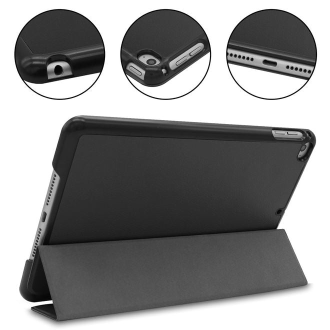 iPad Mini (2019)/iPad Mini 4 Hülle - Wake/Sleep Case aus Leder - schwarz