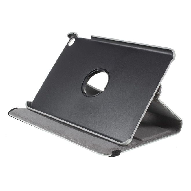 iPad Mini (2019) Case - 360° Rotating Leather Case - Silver