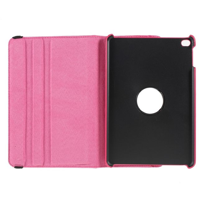 Étui pour iPad Mini (2019) - Étui en cuir rotatif à 360° - Rose