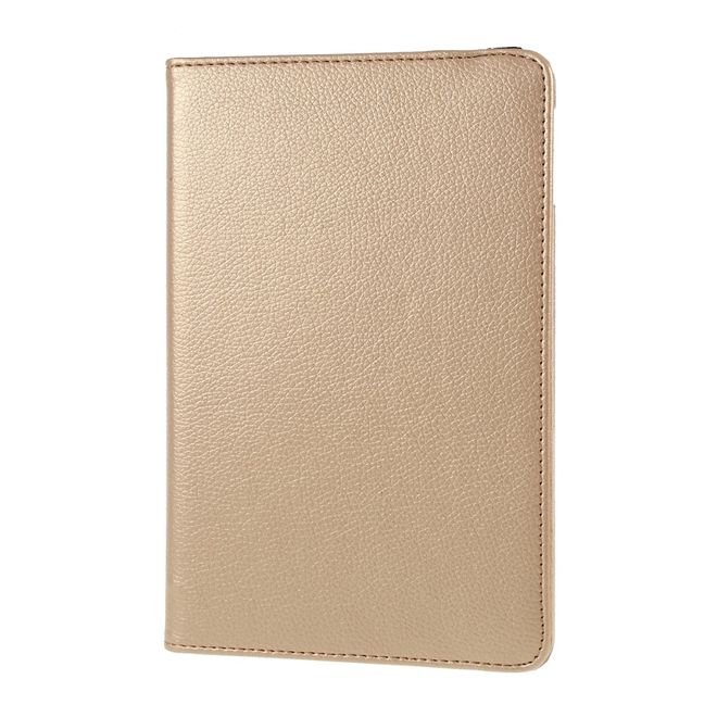 iPad Mini (2019) Case - 360° Rotating Leather Case - Gold