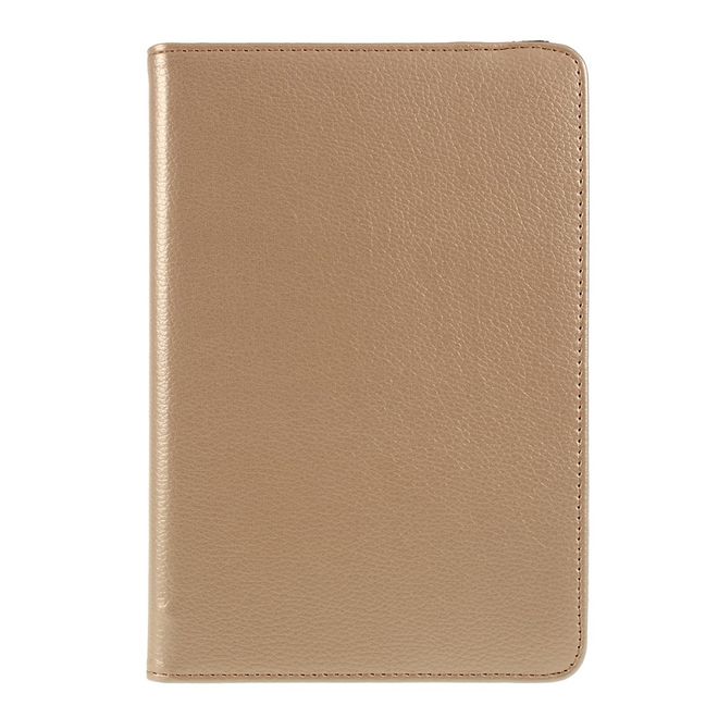 iPad Mini (2019) Case - 360° Rotating Leather Case - Gold