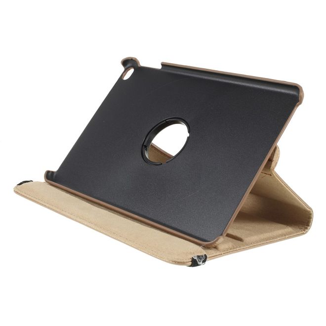 iPad Mini (2019) Case - 360° Rotating Leather Case - Gold