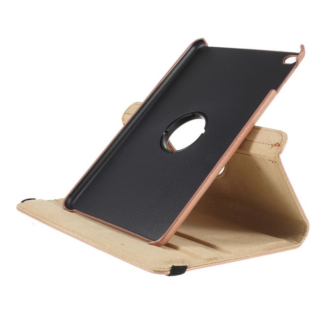 iPad Mini (2019) Case - 360° Rotating Leather Case - Rose Gold