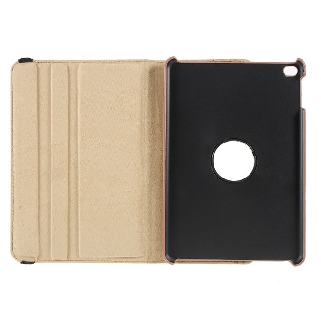 iPad Mini (2019) Case - 360° Rotating Leather Case - Rose Gold