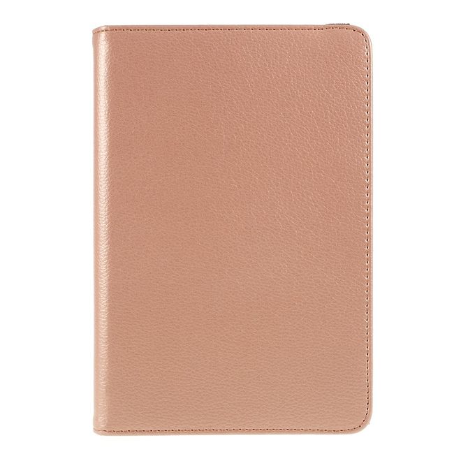 iPad Mini (2019) Case - 360° Rotating Leather Case - Rose Gold