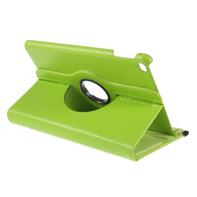 iPad Mini (2019) Hülle - 360° rotierbares Case aus Leder - grün