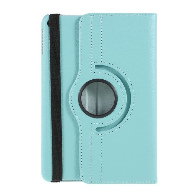 iPad Mini (2019) Hülle - 360° rotierbares Case aus Leder - hellblau