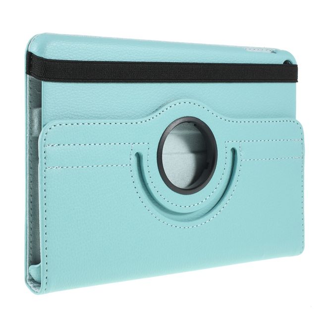 iPad Mini (2019) Hülle - 360° rotierbares Case aus Leder - hellblau