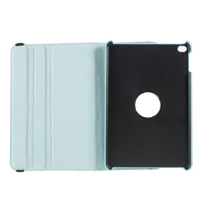 iPad Mini (2019) Hülle - 360° rotierbares Case aus Leder - hellblau