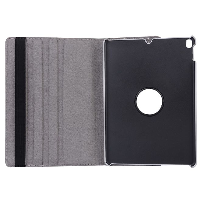Étui pour tablette iPad Air (2019) / iPad Pro 10,5 pouces (2017) - Étui en cuir - Rotatif avec fonction support - Argent