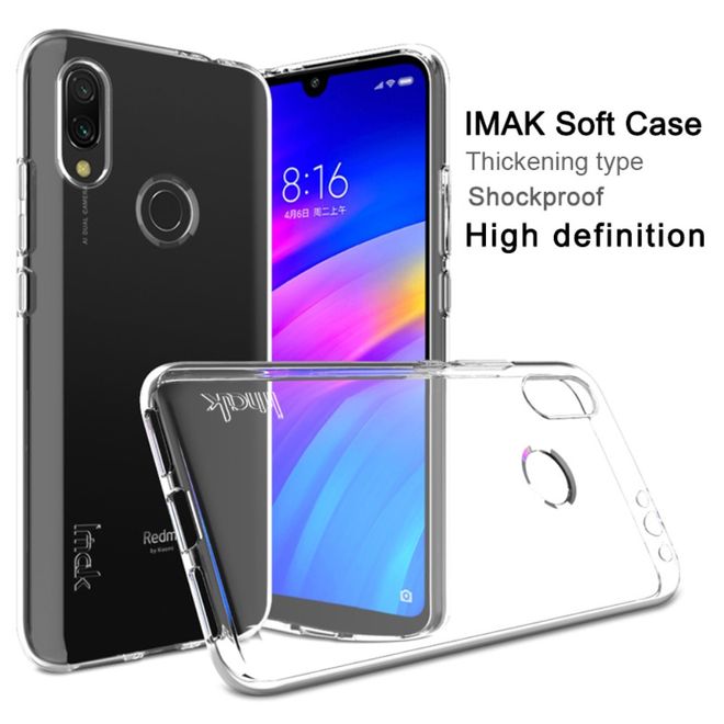 Imak - Xiaomi Redmi 7 Hülle - Softcase aus TPU - UX-5 Series - transparent