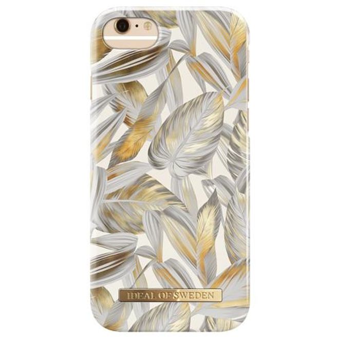 iDeal of Sweden - iPhone SE (2022) / SE (2020) / 8 / 7 Hülle - Printed Case - Platinum Leaves