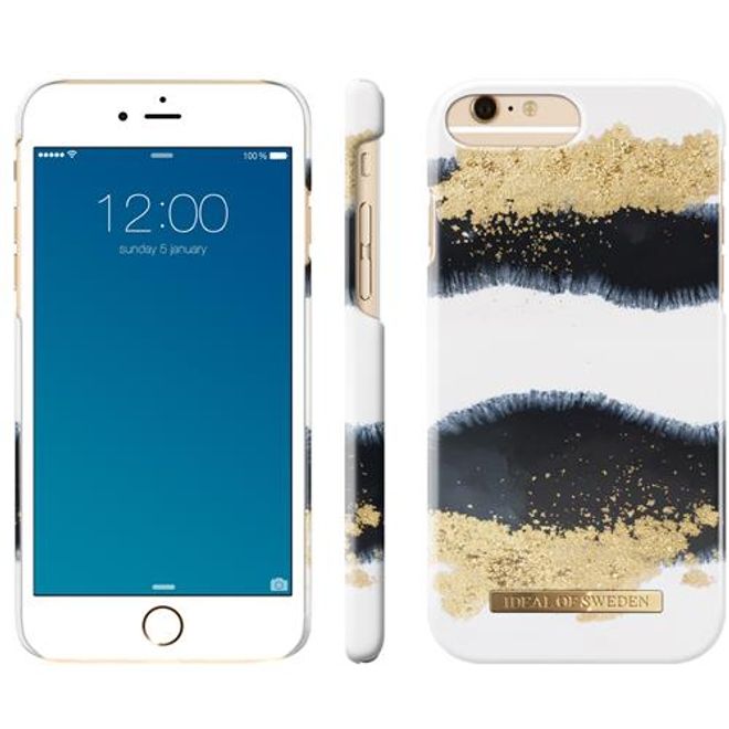 iDeal of Sweden - iPhone 8 Plus/7 Plus/6S+/6+ Hülle - Printed Case - Gleaming Licorice