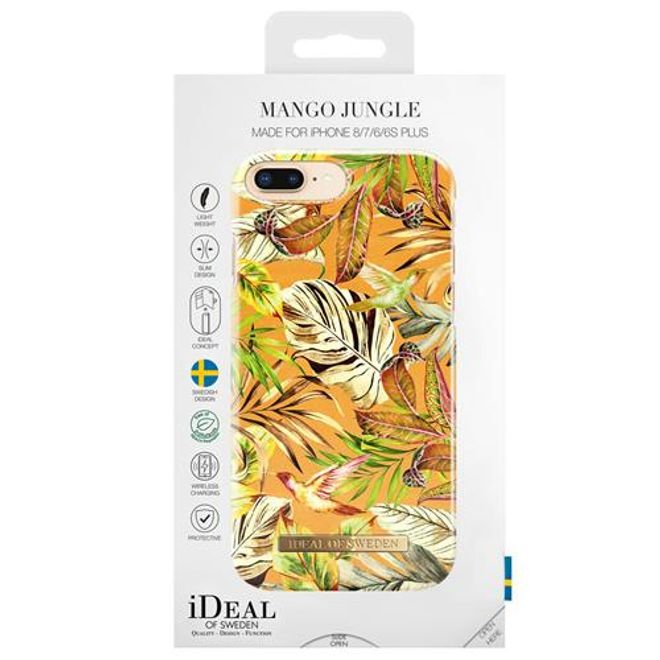 iDeal of Sweden - iPhone 8 Plus/7 Plus/6S+/6+ Hülle - Printed Case - Mango Jungle