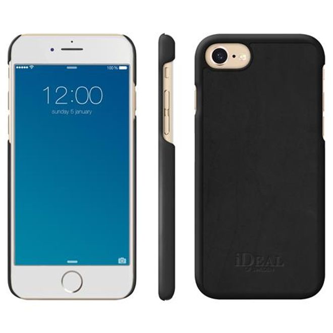 iDeal of Sweden - iPhone SE (2022) / SE (2020) / 8 / 7 / 6S / 6 Hülle, Designer Case Como - schwarz