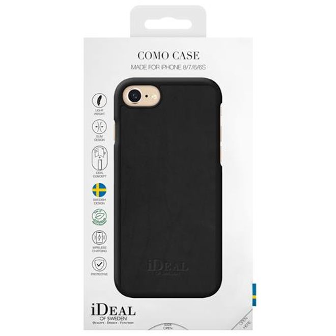 iDeal of Sweden - iPhone SE (2022) / SE (2020) / 8 / 7 / 6S / 6 Hülle, Designer Case Como - schwarz