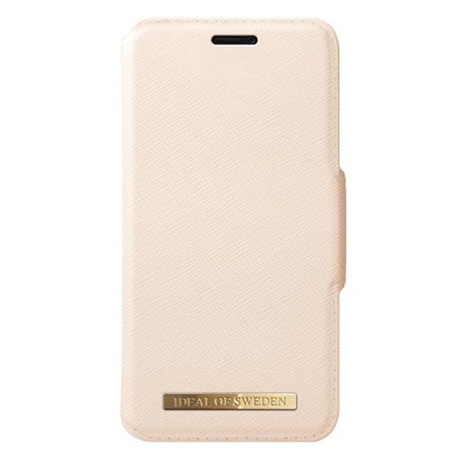 iDeal of Sweden - iPhone XR Handyhülle, Designer Bookcase FASHION - beige