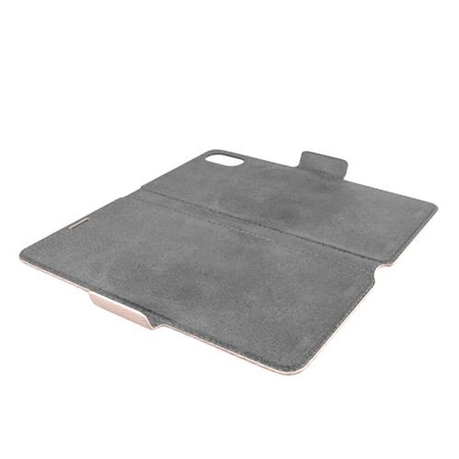 iDeal of Sweden - iPhone XR Handyhülle, Designer Bookcase FASHION - beige