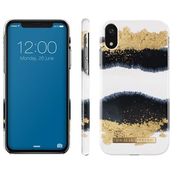 iDeal of Sweden - iPhone XR Hülle - Printed Case - Gleaming Licorice
