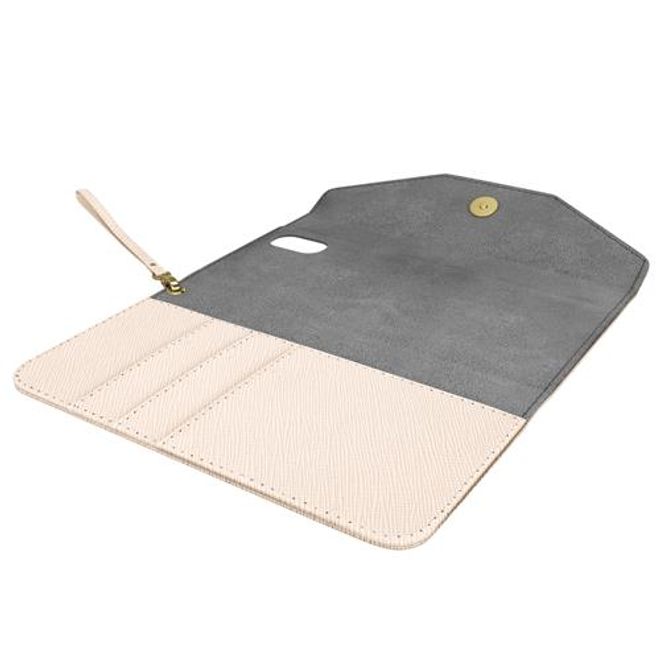 iDeal of Sweden - iPhone XR Hülle - Mayfair Clutch - beige