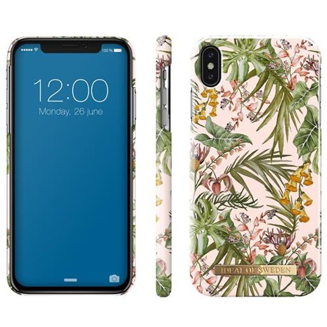 iDeal of Sweden - Coque pour iPhone XS Max - Coque imprimée - Pastel Savane
