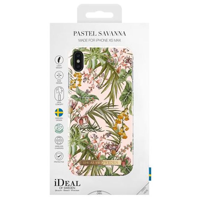 iDeal of Sweden - Coque pour iPhone XS Max - Coque imprimée - Pastel Savane