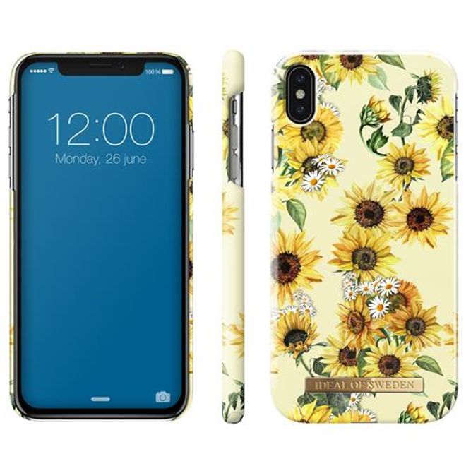 iDeal of Sweden - iPhone XS Max Hülle - Printed Case - Sunflower Lemonade
