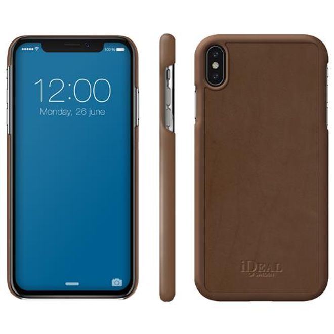 iDeal of Sweden - iPhone XS Max case - Como Case - brown