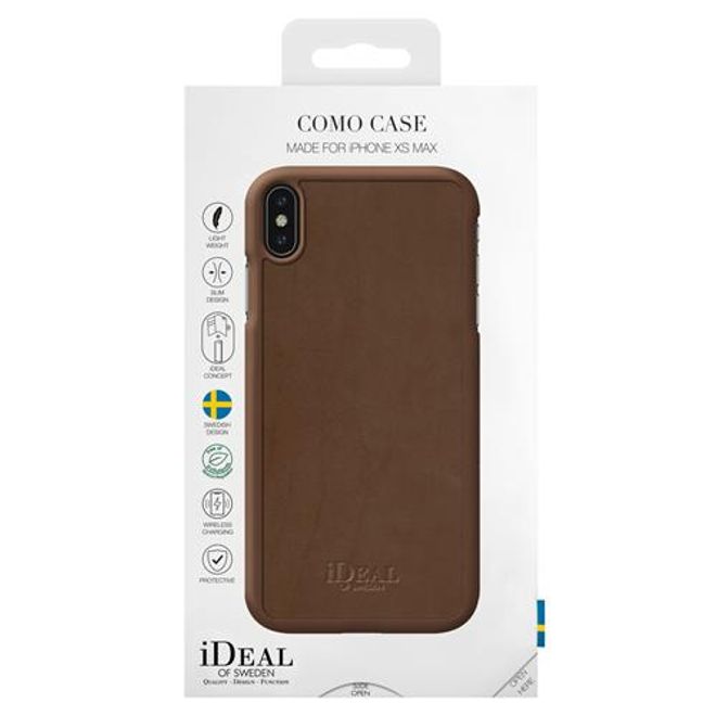 iDeal of Sweden - iPhone XS Max case - Como Case - brown
