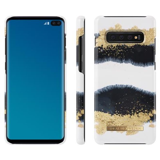 iDeal of Sweden - Samsung Galaxy S10 Plus Hülle - Printed Case - Gleaming Licorice