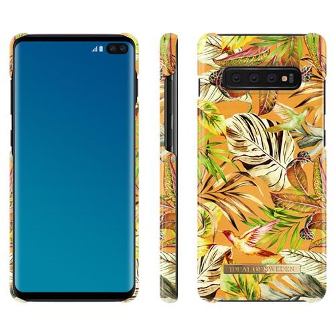 iDeal of Sweden - Samsung Galaxy S10 Plus Hülle - Printed Case - Mango Jungle