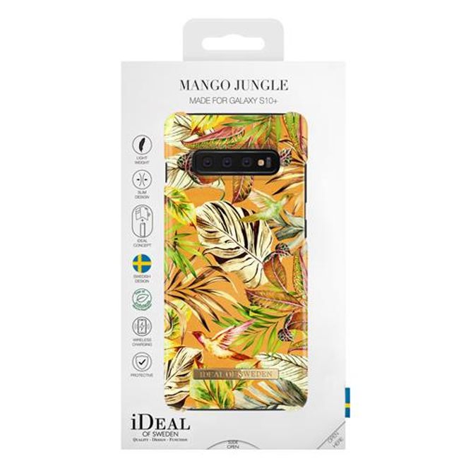iDeal of Sweden - Samsung Galaxy S10 Plus Hülle - Printed Case - Mango Jungle
