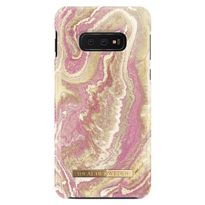 iDeal of Sweden - Samsung Galaxy S10e Hülle - Printed Case - Golden Blush Marble