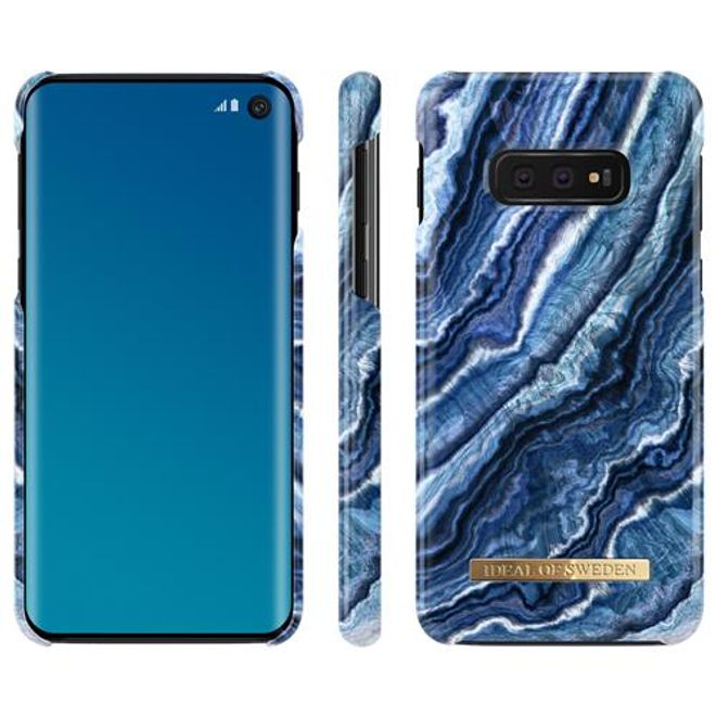 iDeal of Sweden - Samsung Galaxy S10e Hülle - Printed Case - Indigo Swirl