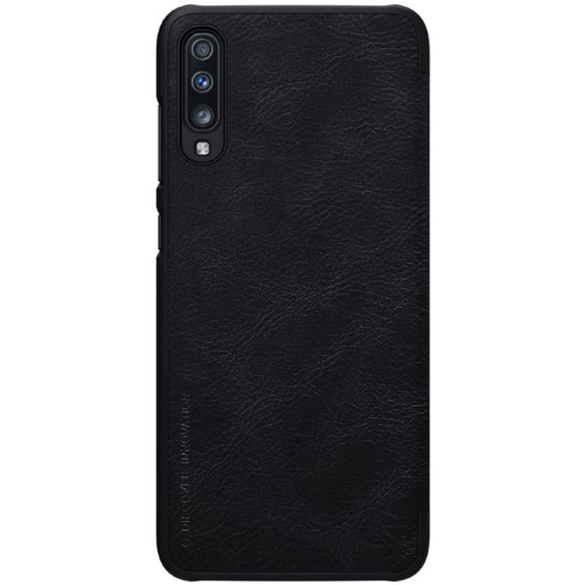 Nillkin - Samsung Galaxy A70 Hülle - Leder Book Case - Qin Series - schwarz